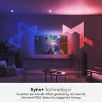 Nanoleaf 4D Screen Mirror LED szalag TV-hez 85 colig, RGBW okos világítás - 4D Kit -Bildschirme bis zu 85 Zoll (215 cm) 9