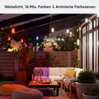 Nanoleaf Essentials Matter LED svetelná reťaz vonkajšia 30 m, 40 žiaroviek, RGBICW — chybná, na náhradné diely: Nesvieti (stav: pozri 2. obrázok) 9
