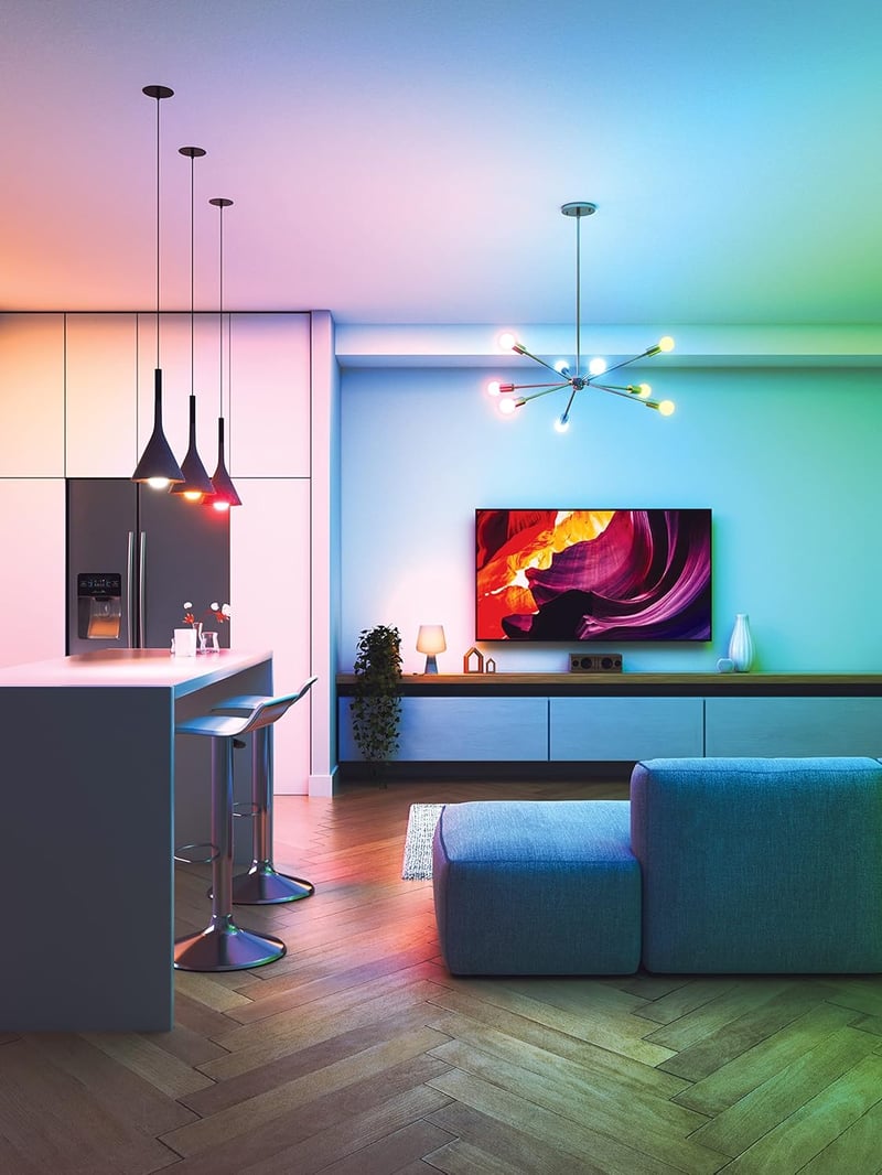 Nanoleaf Matter Essentials E27 RGBW okos LED izzó - 16M szín, Matter, Bluetooth