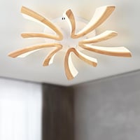 Naoeoon LED mennyezeti lámpa fa design 70cm természetes fehér 4000K 1