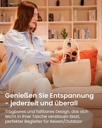 NAPRE Masszázspisztoly 32 fokozatú nyakfájdalom hátfájdalom kezelésére fém nyéllel 9