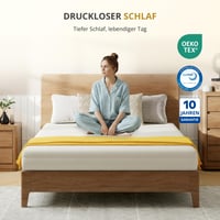 NAPSIE 7-zónový matrac zo studenej peny 90x200 cm H3 stredne tvrdý ergonomický hypoalergénny antibakteriálny snímateľný prateľný poťah Oeko-Tex 16 cm 8