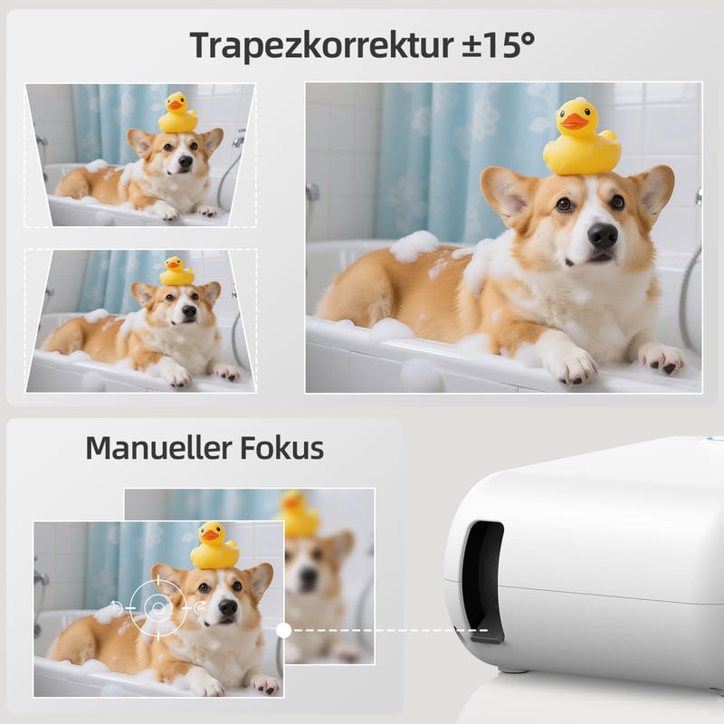 Nasin 1080P hordozható mini projektor HDMI USB Android iOS kompatibilis