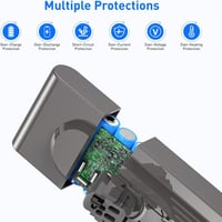 NASTIMA 25.2V 3900mAh Li-ion Akkumulátor Dyson V11 V15 Porszívóhoz 7