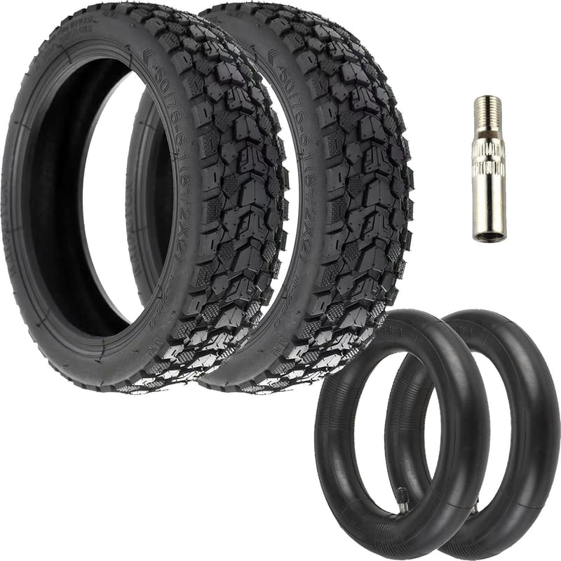 Natcoo 8,5-palcová off-road pneumatika na elektrokolobežku 50/75-6.1 so zosilnenou dušou pre Xiaomi M365, 1S, Pro 2, Mi 3, Soflow SO4 Pro Gen2 - Protišmyková terénna pneumatika