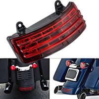 NATGIC Hátsó LED Lámpa Harley Davidson FLHX FLTRX Street Glide Touring Motorokhoz - Féklámpa, Irányjelző és Helyzetjelző Funkció - Piros Len 1