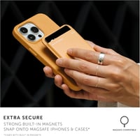 Native Union Re Classic MagSafe Mágneses Pénztárca iPhone-hoz Fekete 4