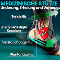 NativoDex Állítható Bokaszorító Plantar Fasciitis és Achilles Ín Támogatáshoz 2