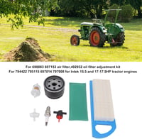 Natudeco Traktor Olaj- és Levegőszűrő Csomag 697014 Fűnyíró Alkatrész - default 4