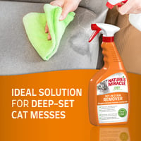 Spray pentru eliminarea petelor și a mirosurilor pentru pisici Nature's Miracle Cat Set-In Stain & Odour Remover Oxy Formula, 709 ml 4