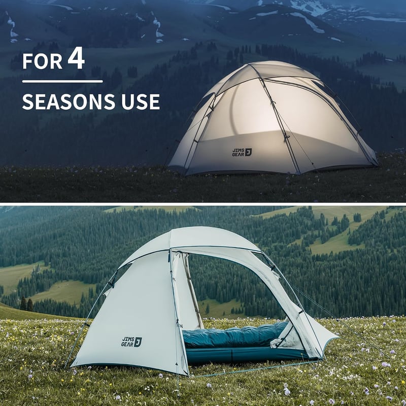 Naturehike 1-2 személyes ultralight sátor 4 évszakos vízálló kemping sátor