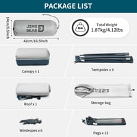 Naturehike 1-2 személyes ultralight sátor 4 évszakos vízálló kemping sátor 7