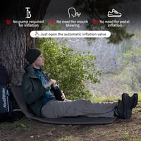 Naturehike 5cm önfelfújó kemping matrac, összekapcsolható hordozható alvópad sátorhoz és túrázáshoz 6
