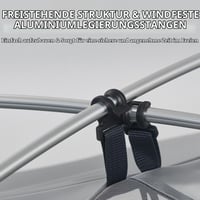 Cort Ultralejer Naturehike Bleik de 2 Persoane cu 2 Antreuri pentru Camping și Trekking - Verde 5