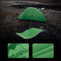 Ultralahký dvojmiestny stan Naturehike Cloud-Up s podlážkou – samostatne stojaci stan na kempovanie a turistiku s batohom 6