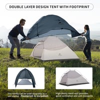 Naturehike Cloud Up 2 Ultralight Kempingstan 2 Személyes Vízálló Hátizsák Túrázáshoz 3