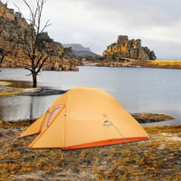 Ultralahký dvojmiestny stan Naturehike Cloud-Up 2, oranžový – Ľahký kupolový stan na turistiku a kempovanie, odolný voči vetru a vode 8