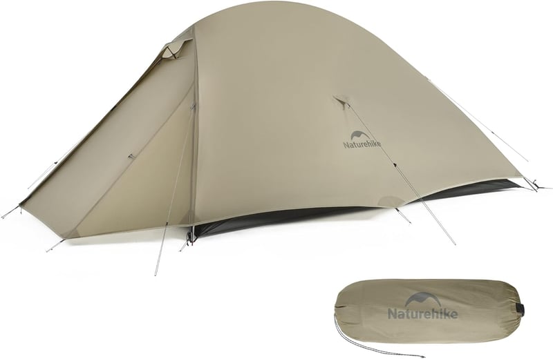 Naturehike Cloud Up Pro 2 személyes könnyű sátor, szélálló vízálló kupola kemping sátor