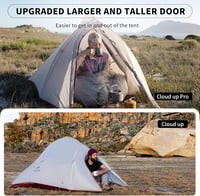 Naturehike Cloud Up Pro 2 személyes ultrakönnyű sátor kempingezéshez és túrázáshoz 5