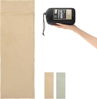Naturehike Hálózsák Betét 100% Pamut Ultrakönnyű Sárga 210x75cm Nyári Túrázáshoz Szállodákhoz Hordtáskával 1