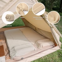 Naturehike Hálózsák Betét 100% Pamut Ultrakönnyű Sárga 210x75cm Nyári Túrázáshoz Szállodákhoz Hordtáskával 5