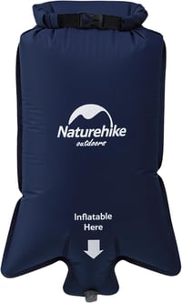 Naturehike Kék Felfújható Matrac Táska - Vízálló Tároló Mobilhoz és Kiegészítőkhöz - 195x59x6,5 cm, 470g 1