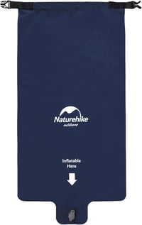 Naturehike Kék Felfújható Matrac Táska - Vízálló Tároló Mobilhoz és Kiegészítőkhöz - 195x59x6,5 cm, 470g 2