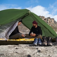 Naturehike Mongar 2-miestny ultraľahký dvojplášťový stan na turistiku a kempovanie - 20D Nylon, olivovozelený, nepremokavý 6