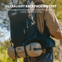 Ul'ahčený trekingový stan Naturehike Mongar UL pre 1-2 osoby — obal je roztrhnutý a na podlahe stanu je tiež trhlina (stav: pozri 2. obrázok) 8