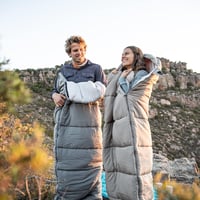 Naturehike pamut hálózsák kapucnival, 3 évszakos, könnyű és összekapcsolható 8