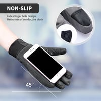 Naturehike téli kesztyű touchscreen ujjal, szélálló meleg kesztyű férfiaknak és nőknek 3