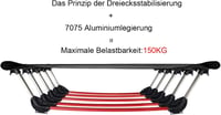 Naturehike ultralight kemping ágy 150 kg terhelhetőséggel, hordozható összecsukható kempingágy felnőtteknek 3