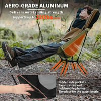 Naturehike Ultralight Összecsukható Camping Szék Zöld M - Könnyű Hordozható Kempingszék Túrázáshoz 6