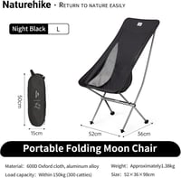 Naturehike ultralight összecsukható kemping szék, gyors szerelés, horgászat és túrázás 2