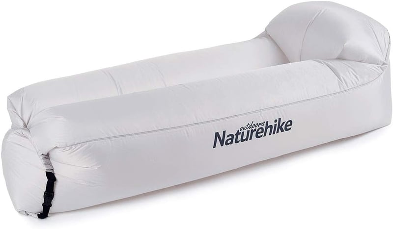 Naturehike Vízálló Felfújható Lounger Szürke - Hordozható Strand és Kempingágy