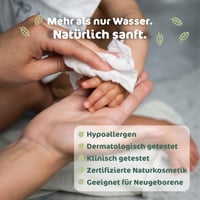 Naty vlažne maramice za bebe, koje se mogu bacati u WC školjku, 98% vode, 168 kom (3 pakiranja), hipoalergene, bez mirisa, 100% bez plastike, za osjetljivu kožu 3