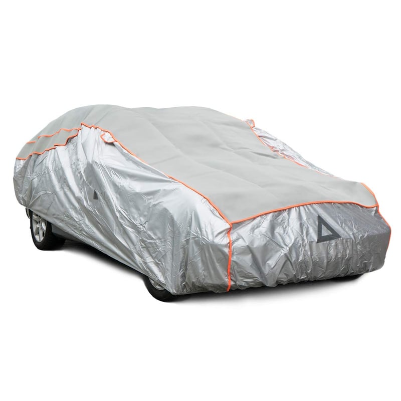 Navaris Plachta na auto proti krupobitiu XL - 533x178x120 cm - Vodoodolná, prachuvzdorná autoplachta - Univerzálna ochrana celého auta proti krupobitiu