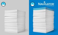 Navigator A4 80g Fehér Másolópapír 5x500 Lap - Irodai Papír Csomag - Single 5