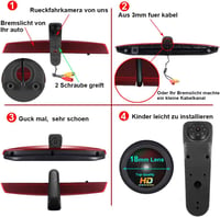 Navinio tolatókamera harmadik féklámpa csere Mercedes Vito 639 Bj W447 109 111 114 Vito Mixto W639 BLUETEC LWB Box CDI 4