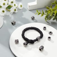 nbeads 10 bucăți mărgele din oțel inoxidabil 304 stil mixt coloană tub butoi rondelă distanțier pentru realizarea de bijuterii colier brățară 4
