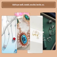 NBEADS 24 bucăți cutii de bijuterii din carton kraft maro pentru ambalare cadouri, coliere și inele, 8 x 5 x 3 cm 8