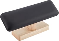nbeads Fa Karkötő Állvány Fekete PU Bőr Ékszer Tartó T-Bar Óra Kiállító Szervező Torony Boltokhoz 19,5cm 1