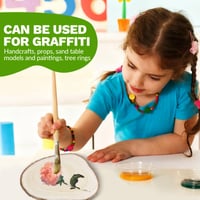 NCOALE drevený plát na remeselné účely a dekoráciu – priemer 30 – 35 cm 5