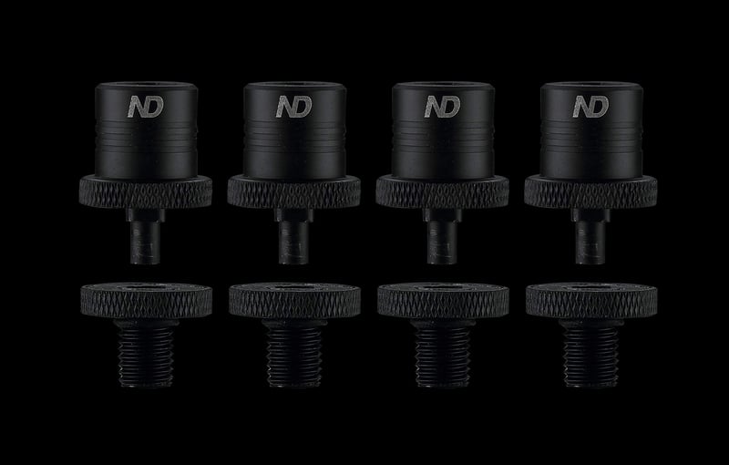 ND Tackle P11 rýchloupínací adaptér, sada 4 kusov