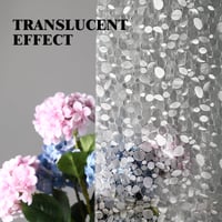 Perdea de duș transparentă NDDYCU 180x200 cm, rezistentă la mucegai, cu greutăți magnetice, material EVA, pentru cadă 183x198 cm 3