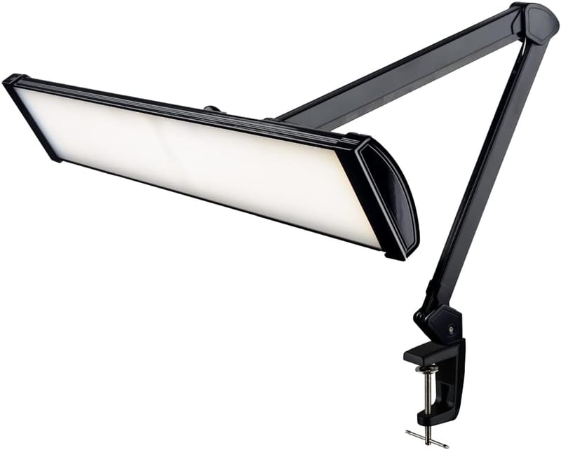 Neatfi LED Asztali Lámpa 3500 Lumen Dimmer Fekete Munkához Olvasáshoz
