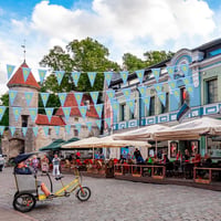 NEBURORA 10m Oktoberfest Dekoratív Zászlófüzér Bajor Díszítés Sárga Oroszlán 6