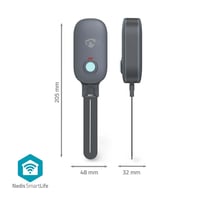 Inteligentný snímač vlhkosti pôdy Nedis BTSM1GY Bluetooth – IP55, 0 – 100 % 9