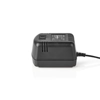Napäťový menič Nedis - 230 V AC 50 Hz - 75 W - na používanie amerických zariadení v Európe - čierny 4