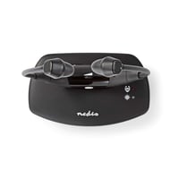Căști TV wireless Nedis HPRF010BK - RF In-Ear - rază de acțiune 35 m - baterie 200 mAh - autonomie 4 ore - stație de încărcare - negru 7